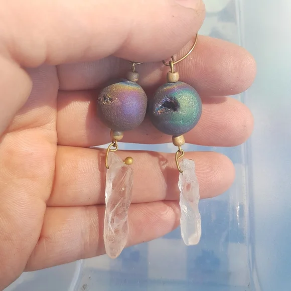 Handmade 'Mystic'' Dangles - Picture 3 of 4